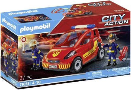 Playmobil City Action Όχημα Πυροσβεστικής για 4-10 ετών (71035)