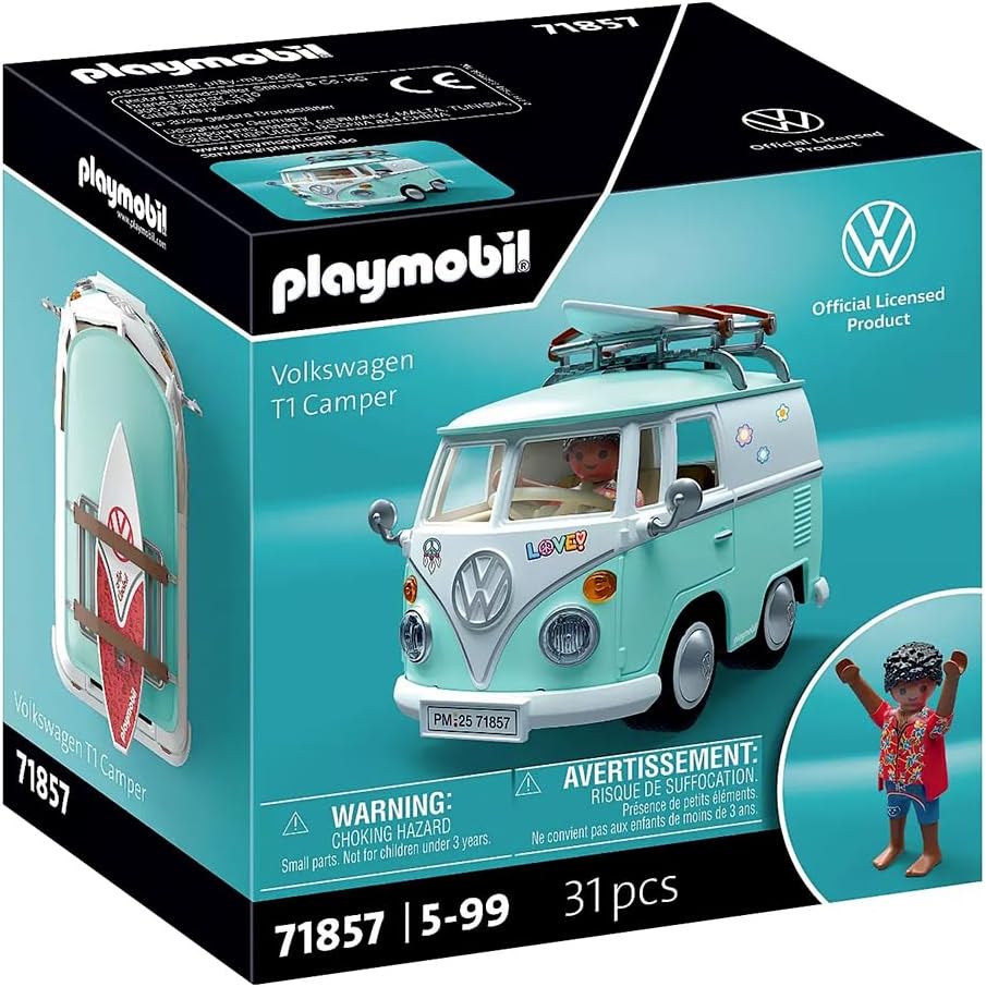 Playmobil Volkswagen X Volkswagen T1 Camper για 5-99 ετών (71857) - Image 6