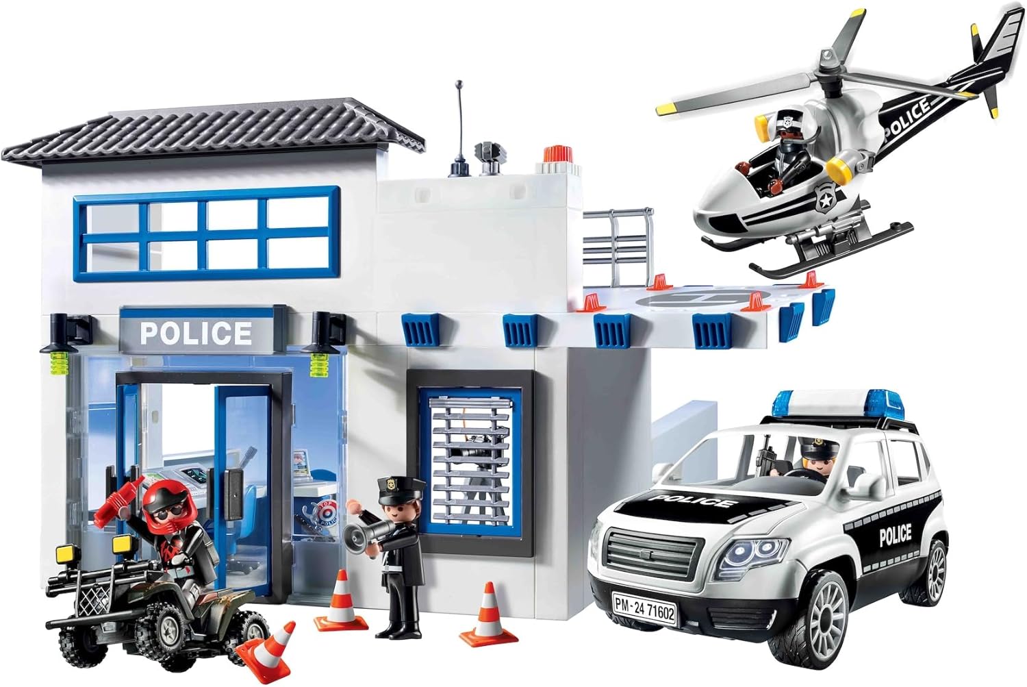 Playmobil Action Heroes Τμήμα Περιπολικό Ελικόπτερο για 4-10 ετών ( 71602 ) - Image 7
