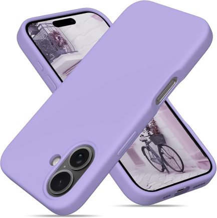 iPhone 17 6.3 Inch , Soft Touch Back Cover Σιλικόνης (oem) (Purple)