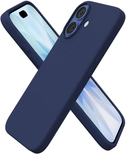 iPhone 17 6.3 Inch , Soft Touch Back Cover Σιλικόνης (oem) (Blue)