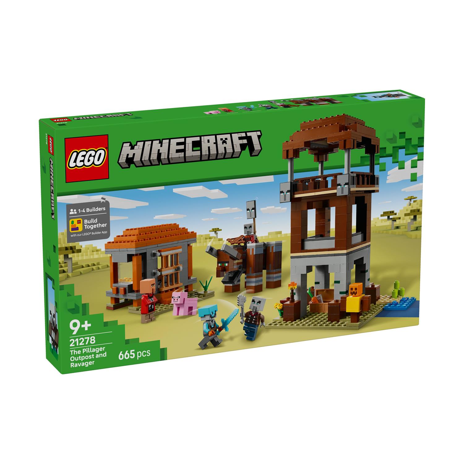 LEGO® Minecraft®: The Pillager Outpost and Ravager (21278) - Image 2