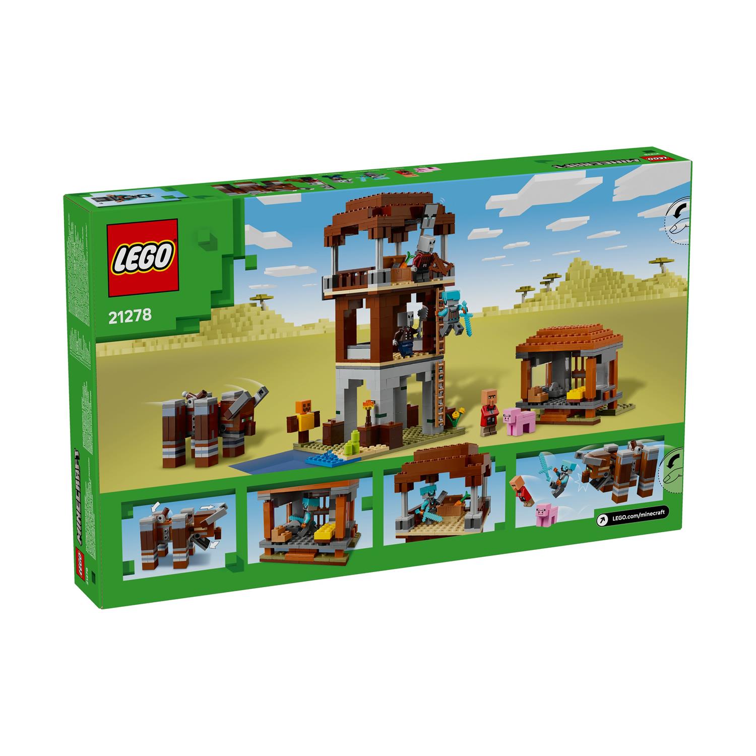 LEGO® Minecraft®: The Pillager Outpost and Ravager (21278) - Image 3
