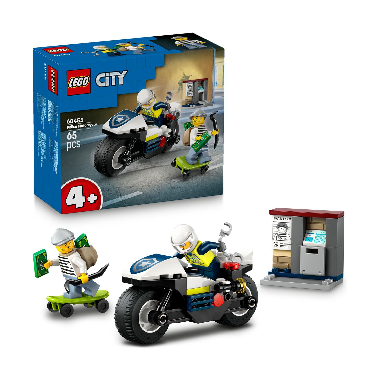 LEGO® City: Police Motorcycle Chase (60455) - Image 2