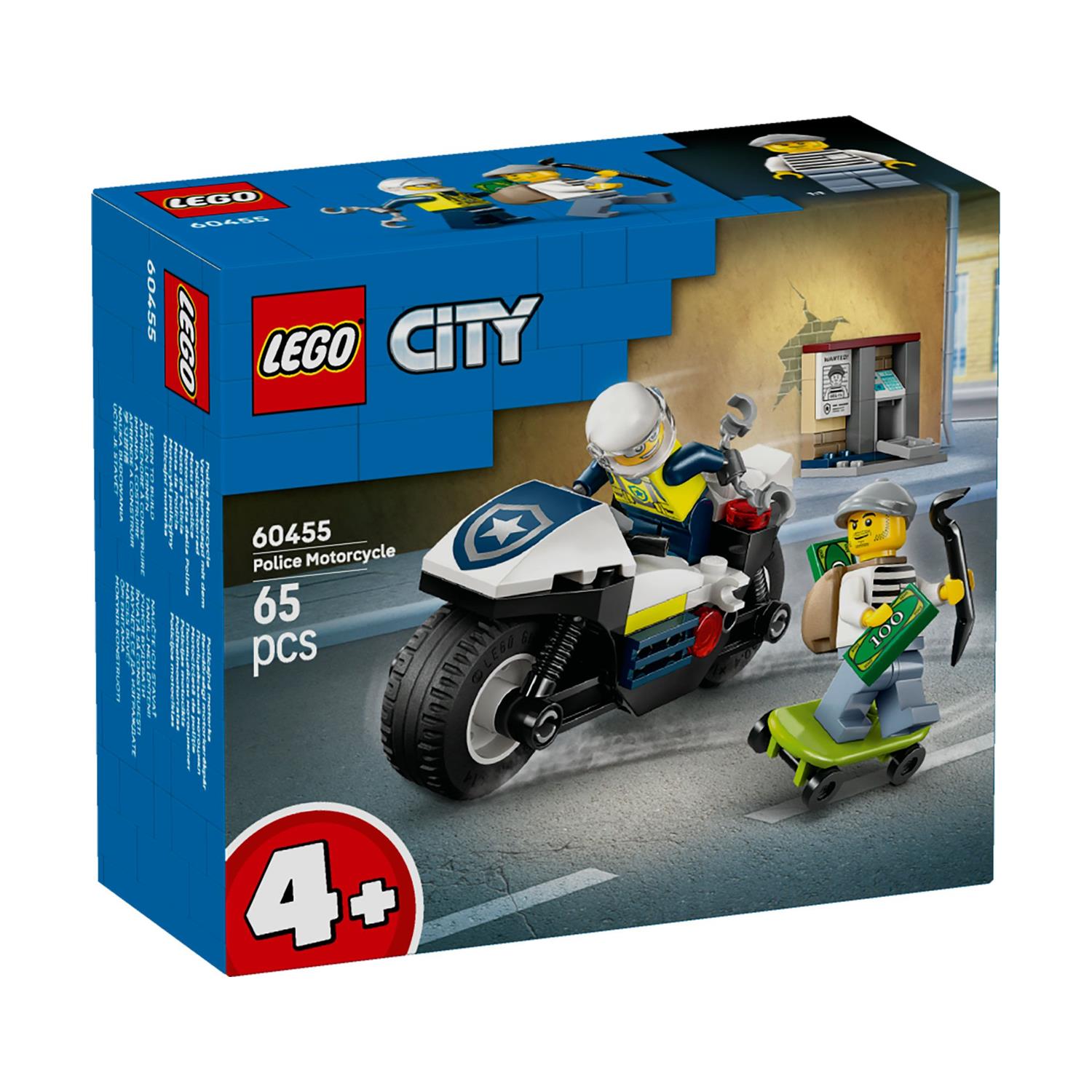LEGO® City: Police Motorcycle Chase (60455)