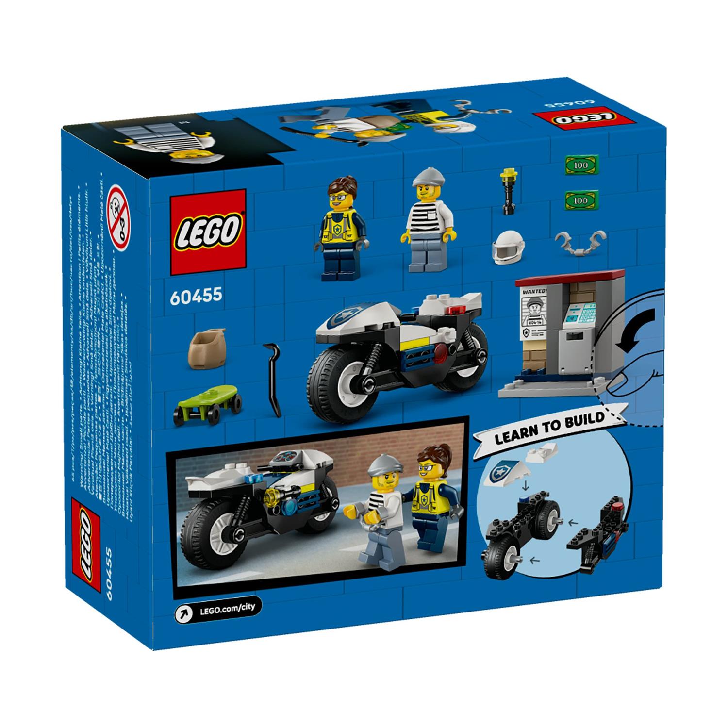 LEGO® City: Police Motorcycle Chase (60455) - Image 4