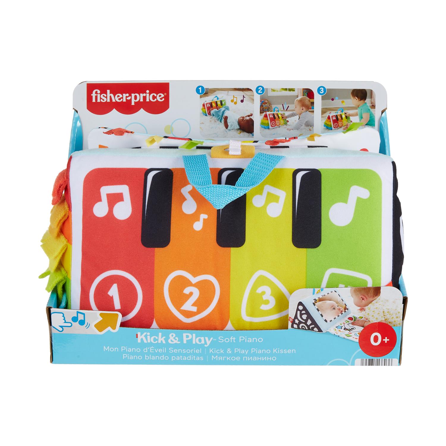 Fisher-Price Kick & Play - Μαλακό Μουσικό Πιανάκι (HND54) - Image 2