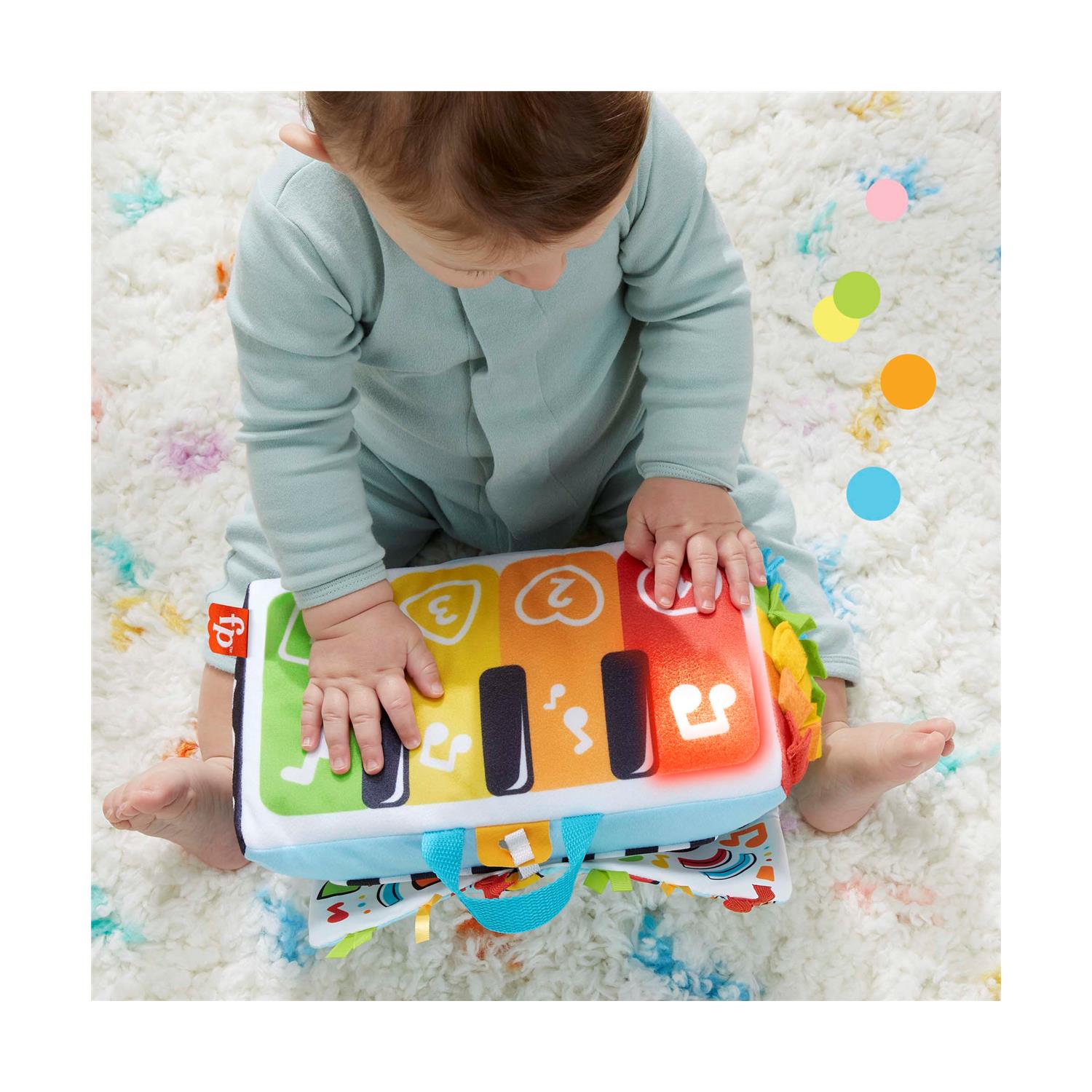 Fisher-Price Kick & Play - Μαλακό Μουσικό Πιανάκι (HND54) - Image 4