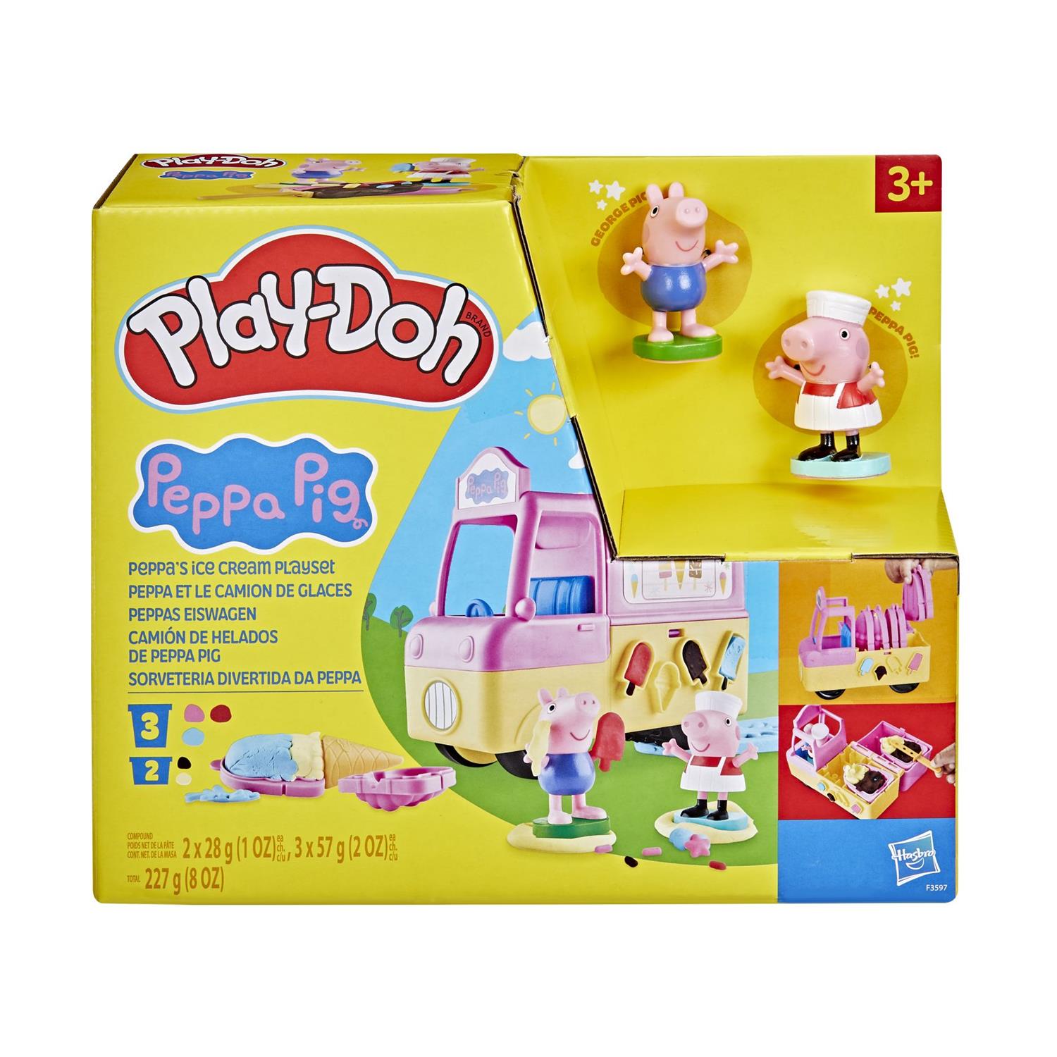 Hasbro Play-Doh Peppa Pig - Peppa's Ice Cream Playset (F3597)