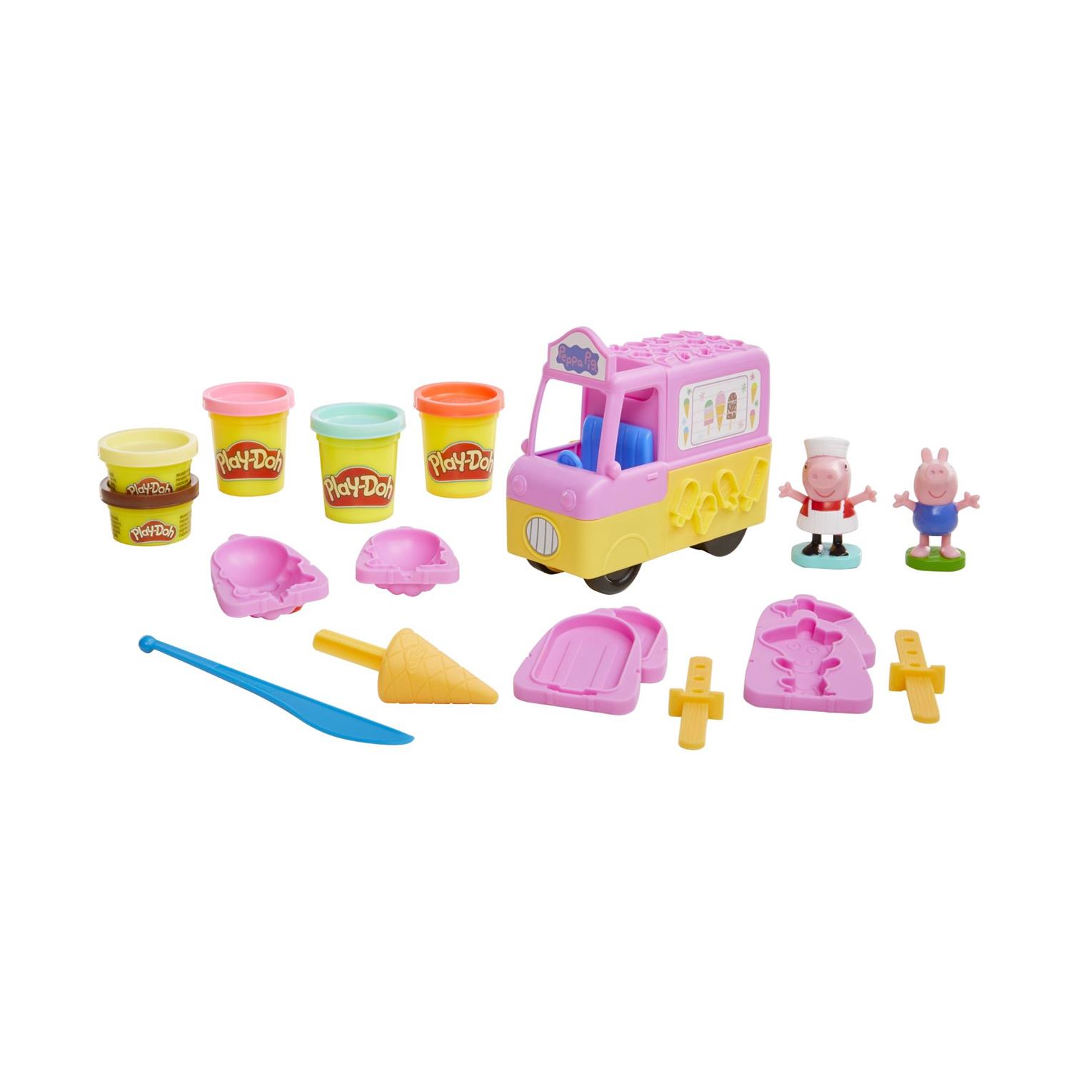 Hasbro Play-Doh Peppa Pig - Peppa's Ice Cream Playset (F3597) - Image 3