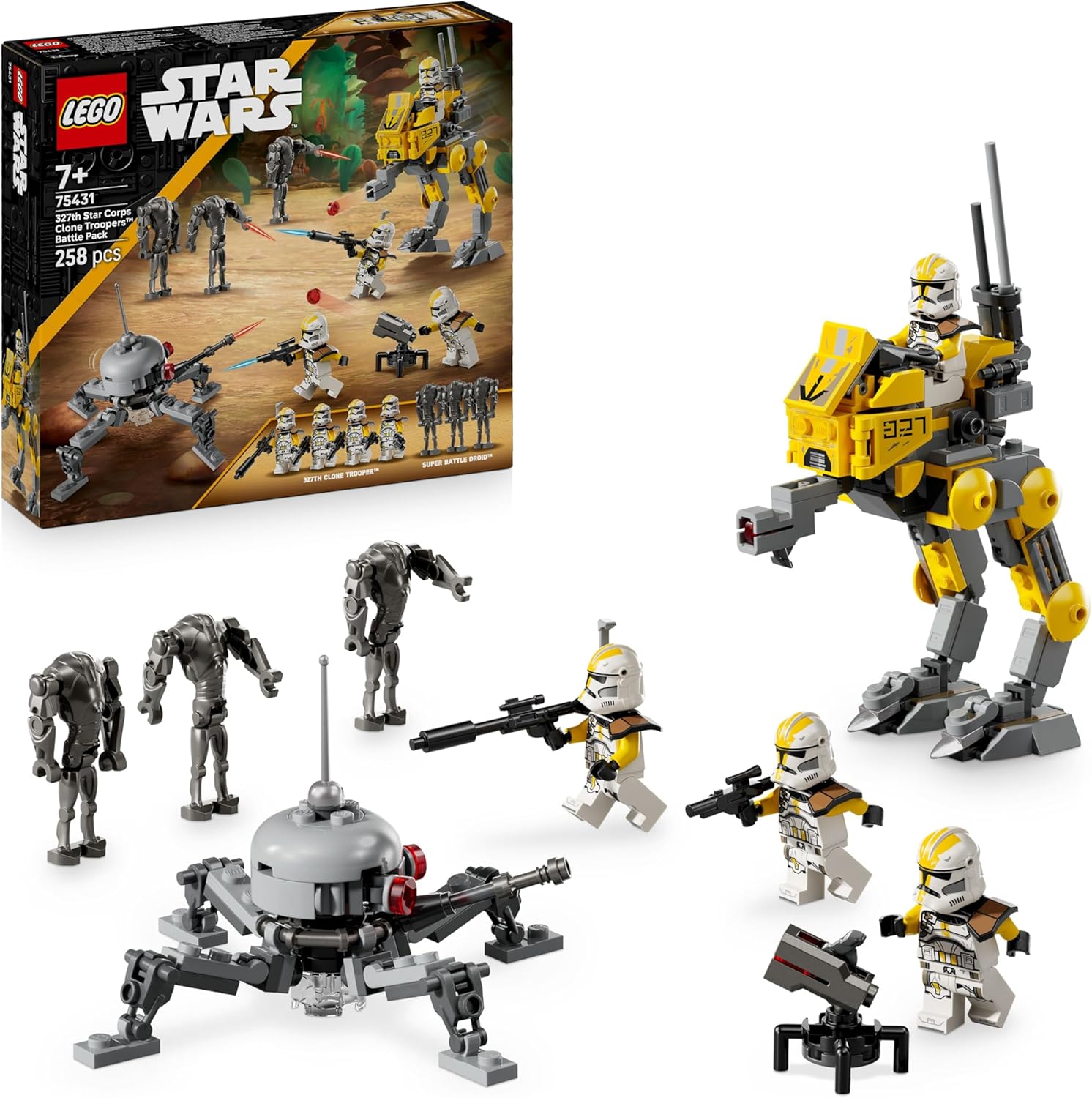 LEGO® Star Wars™: 327th Star Corps Clone Troopers™ Battle Pack (75431) - Image 2