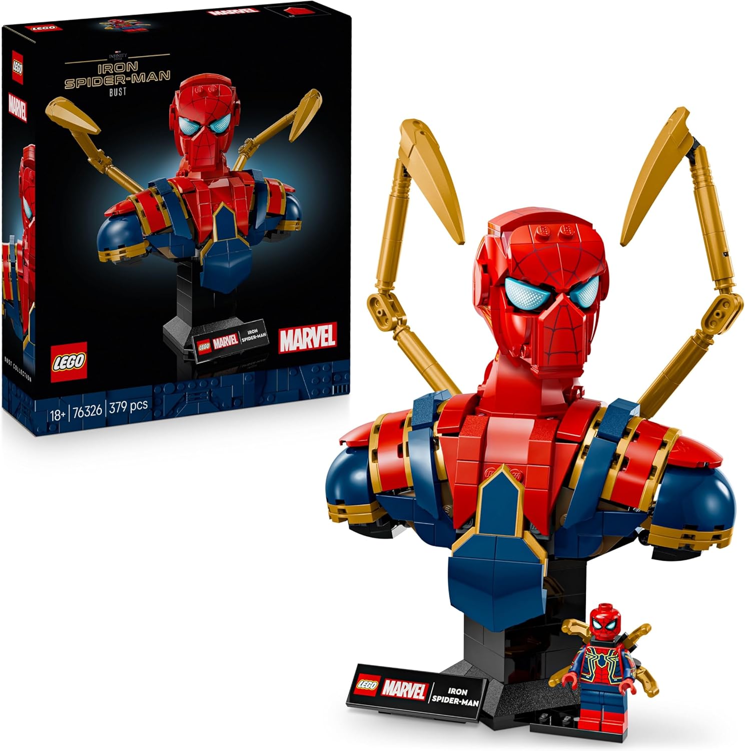 LEGO® Marvel: Iron Spider-Man Bust (76326)
