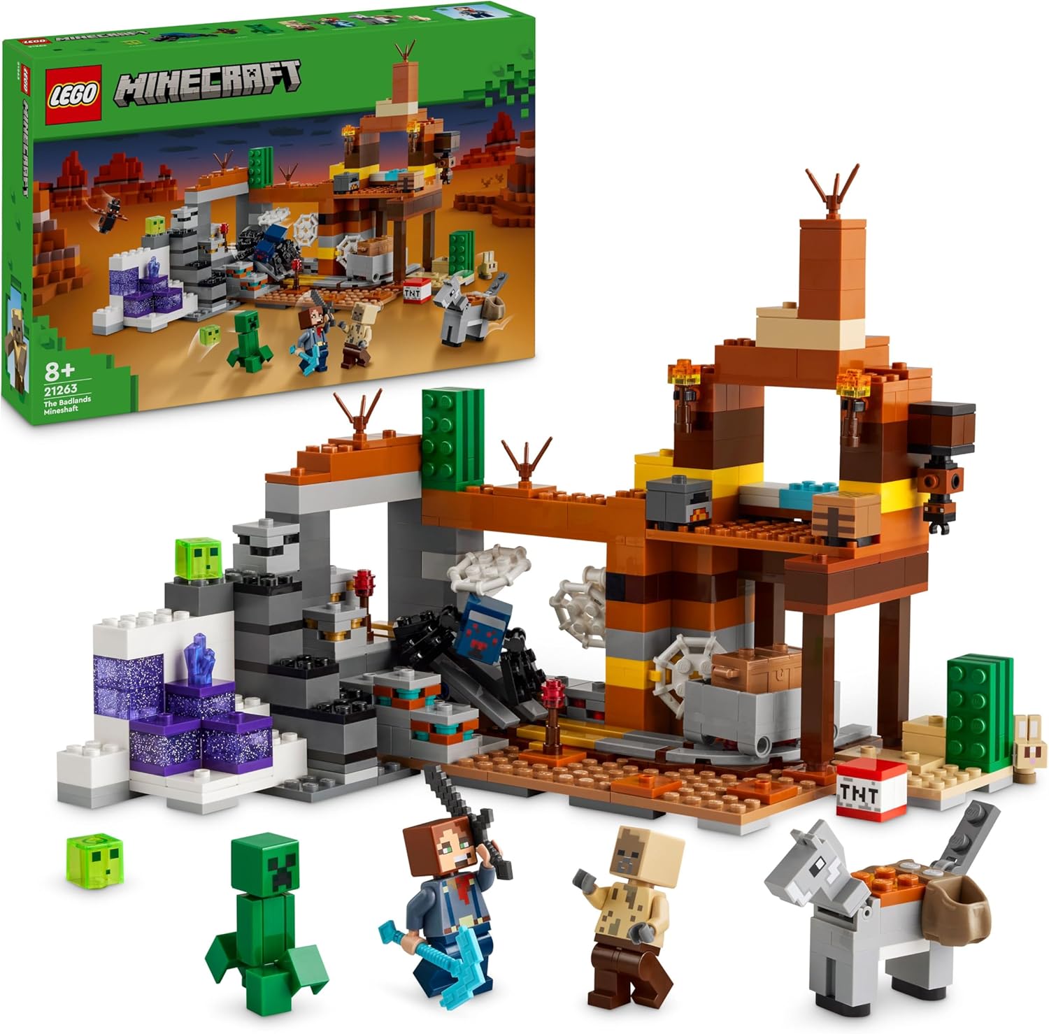 LEGO® Minecraft®: Το Ορυχείο της Ερημιάς (21263)
