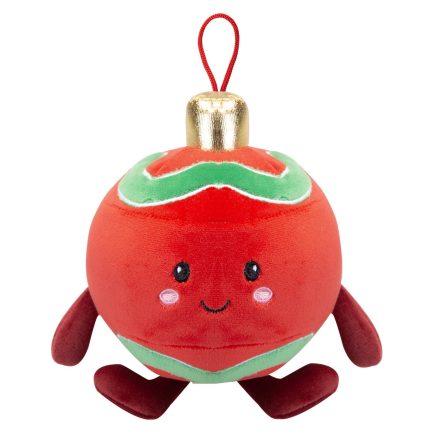 Λούτρινο Pms Softlings Christmas Foodies Friends 16cm Χριστουγεννιάτικο Στολίδι Μπάλα Κόκκινη (PM446200)