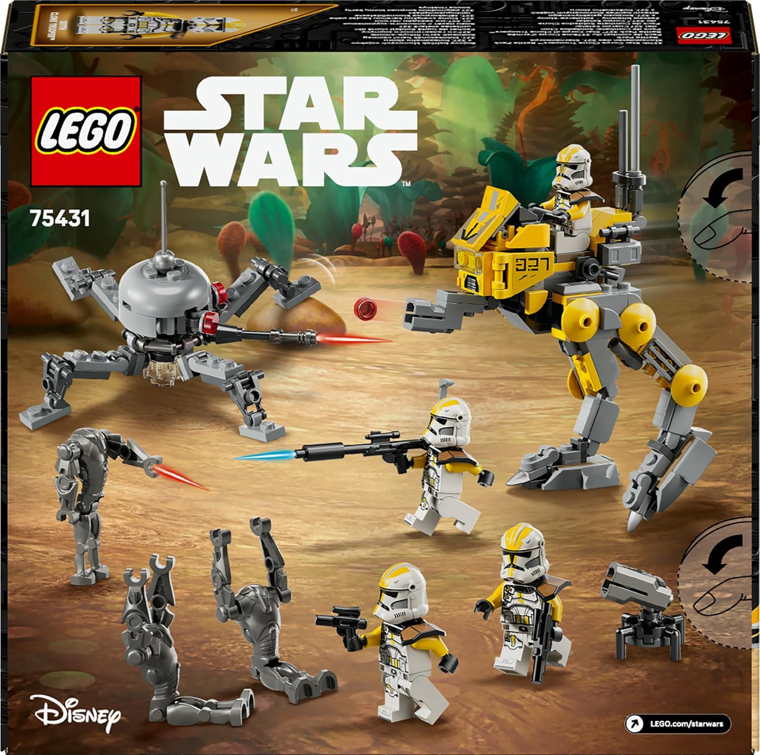LEGO® Star Wars™: 327th Star Corps Clone Troopers™ Battle Pack (75431) - Image 6