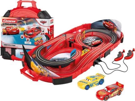 Carrera Disney Speed Arena: Cars - Race in a Case Lighting Mcqueen vs Cruz Ramirez (20016002)