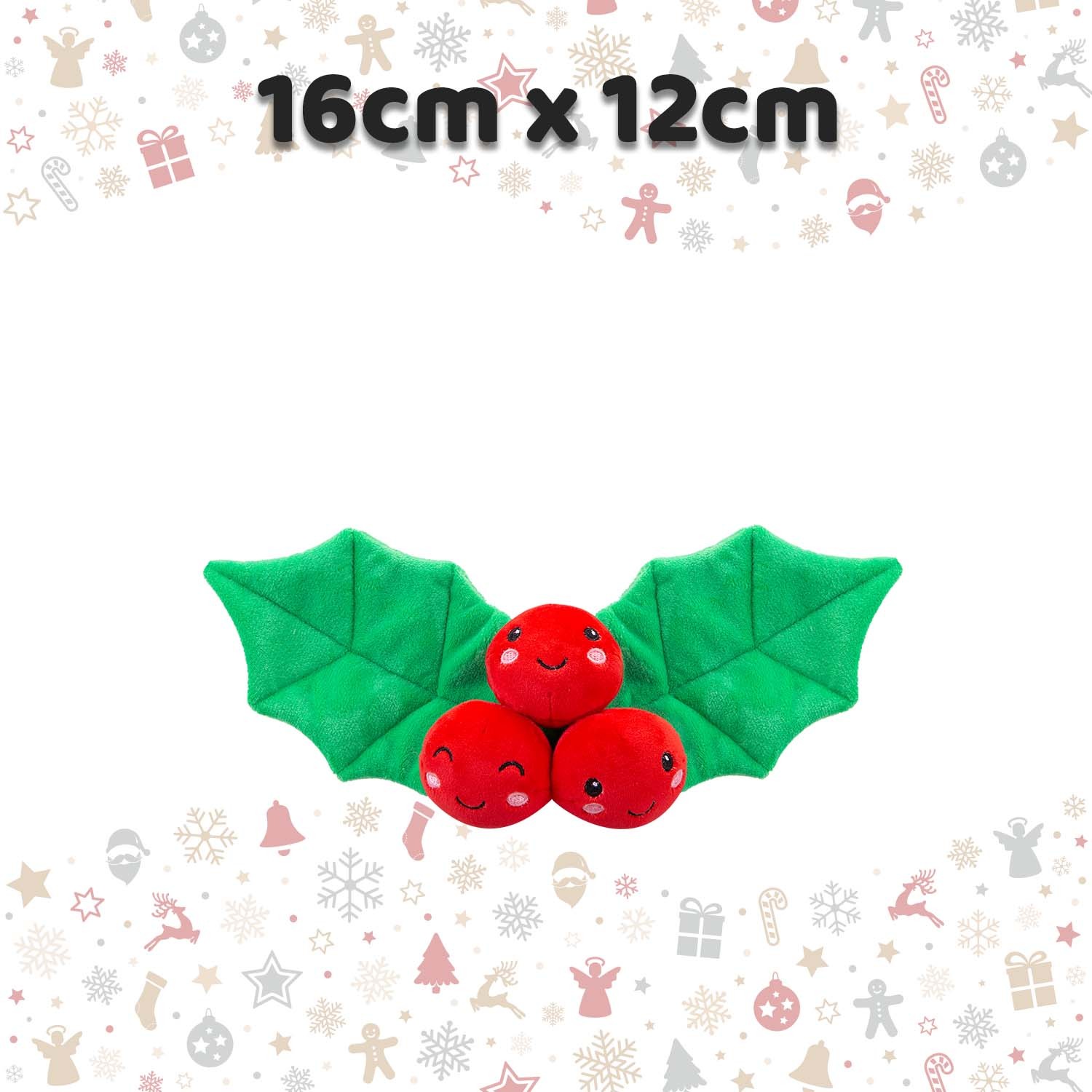 Λούτρινο Pms Softlings Christmas Foodies Friends 16cm Χριστουγεννιάτικο Γκι (PM446200) - Image 2