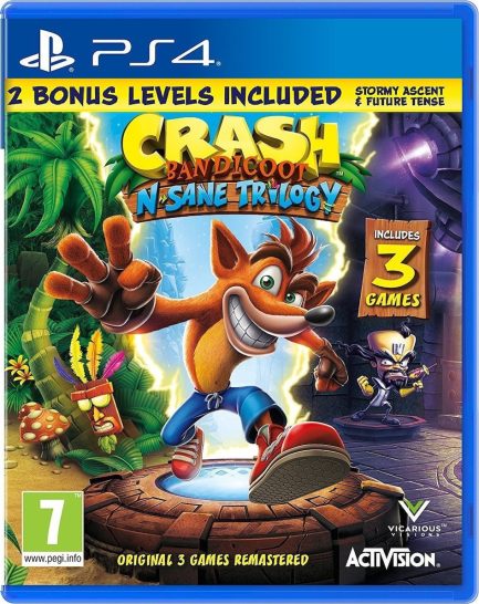 PS4 Crash Bandicoot N. Sane Trilogy 2.0 new