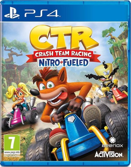 PS4 Crash Team Racing Nitro-Fueled (Exclusive Retro Content) new