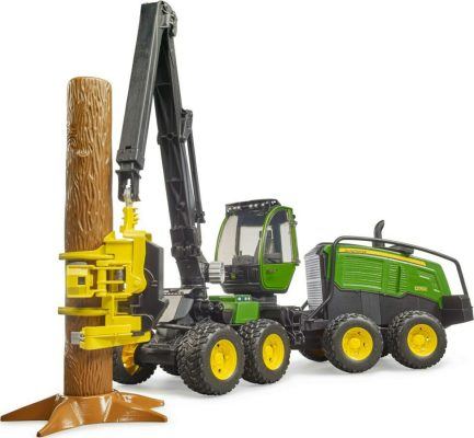 Bruder Δασοκομικό John Deere 1270G με κορμό δέντρου - για 3+ Ετών (BR002135 )