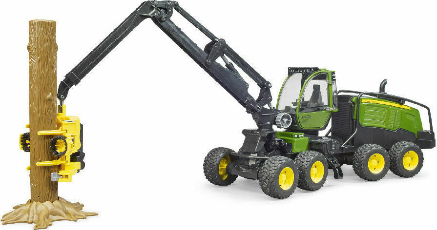 Bruder Δασοκομικό John Deere 1270G με κορμό δέντρου - για 3+ Ετών (BR002135 ) - Image 2