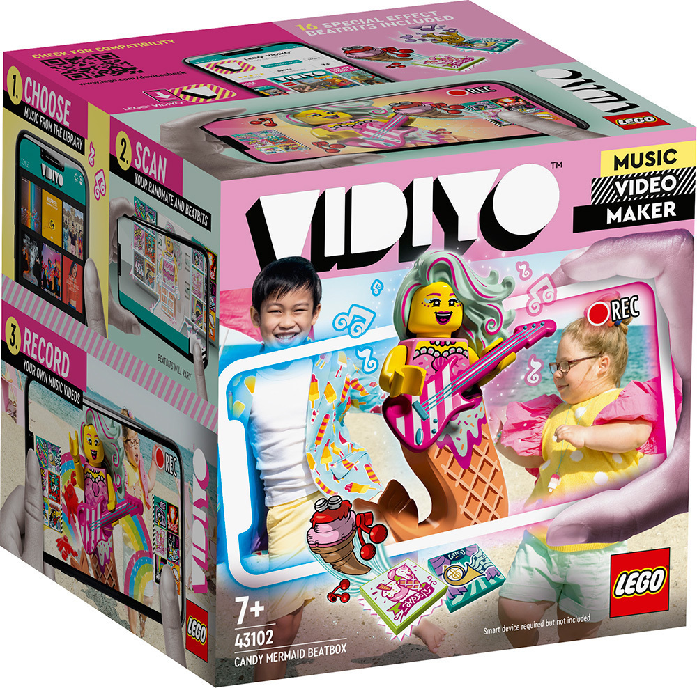 LEGO Vidiyo Candy Mermaid BeatBox για 7+ Ετών (43102)