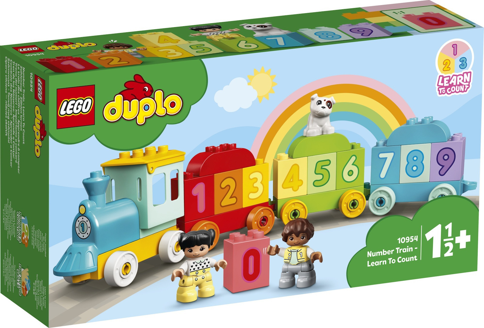 LEGO® DUPLO®: Number Train Learn To Count για 1.5+ Ετών 23τμχ (10954)