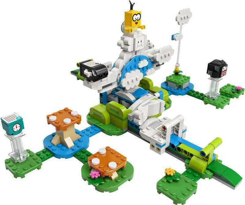 LEGO® Super Mario Πίστα Επέκτασης Εναέριος Κόσμος του Lakitu (71389) - Image 3
