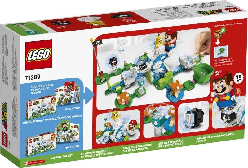 LEGO® Super Mario Πίστα Επέκτασης Εναέριος Κόσμος του Lakitu (71389) - Image 2