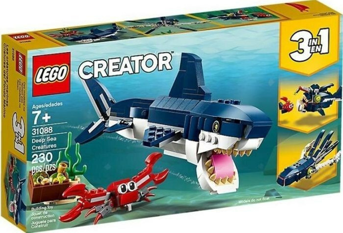LEGO Creator Deep Sea Creatures για 7+ Ετών 230τμχ (31088)