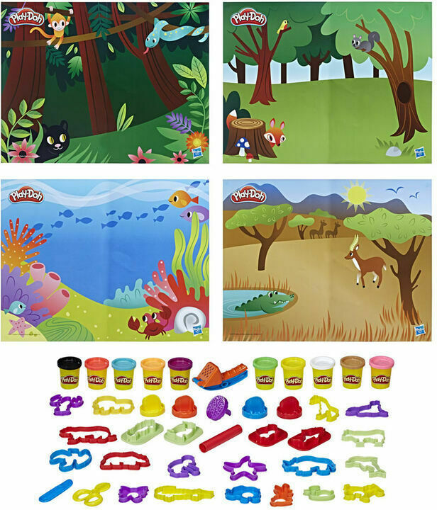 Hasbro Play-Doh: Animal Discovery Bucket (Excl.F) (E2388) - Image 2