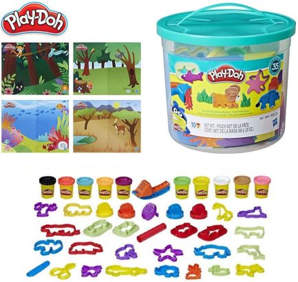 Hasbro Play-Doh: Animal Discovery Bucket (Excl.F) (E2388)