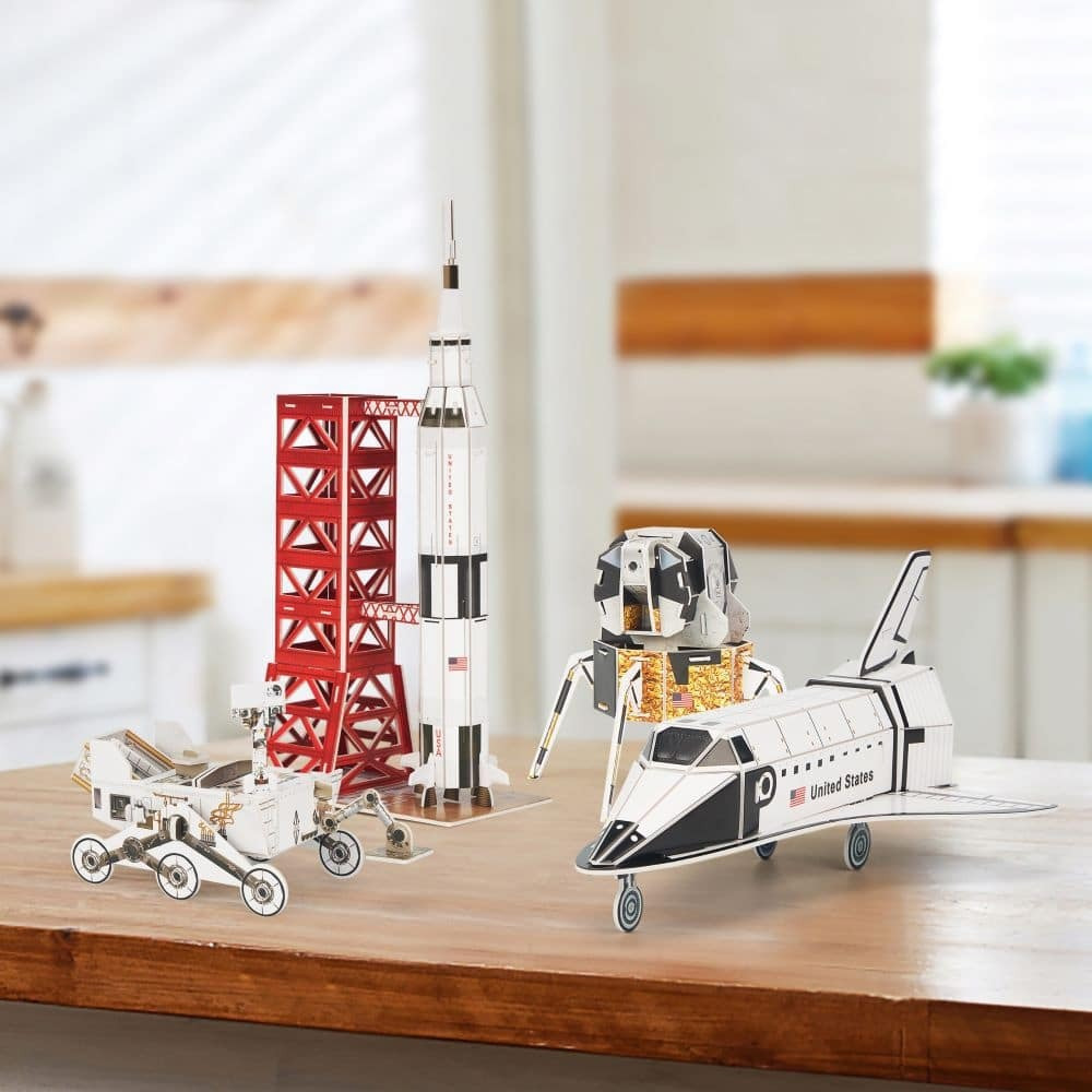 Παζλ 3D Cubic Fun Puzzle Puzzle National Geographic Space Mission 3D 80 Κομμάτια (DS0971H) - Image 4