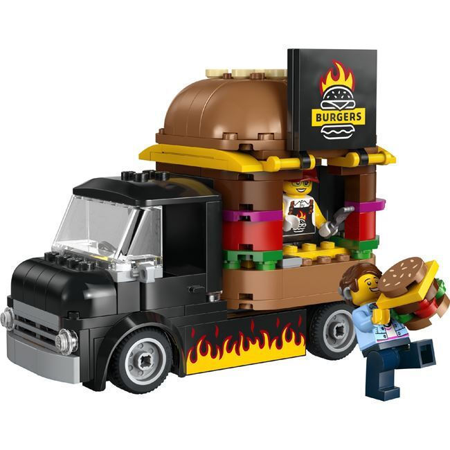 LEGO® City: Burger Truck Toy Building Set (60404) - Image 4