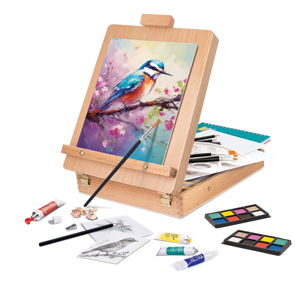 AS HappiHobbi: Mega Εργαστήριο Ζωγραφικής, 5 In 1 (1038-11045) - Image 5