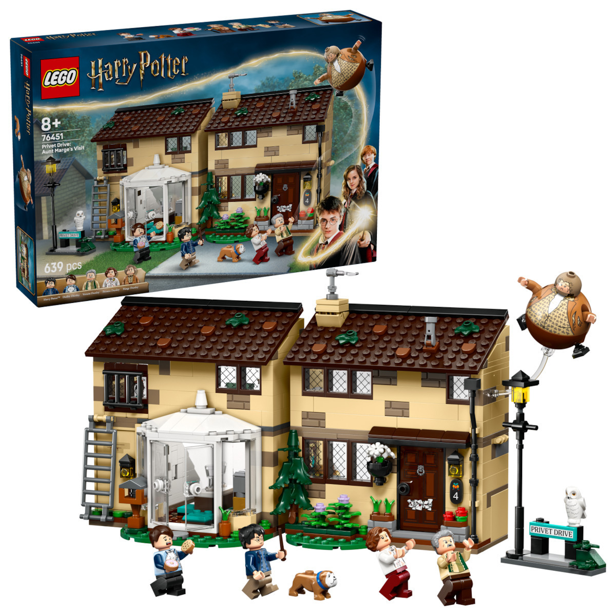 LEGO® Harry Potter™: Privet Drive: Aunt Marge’s Visit (76451)