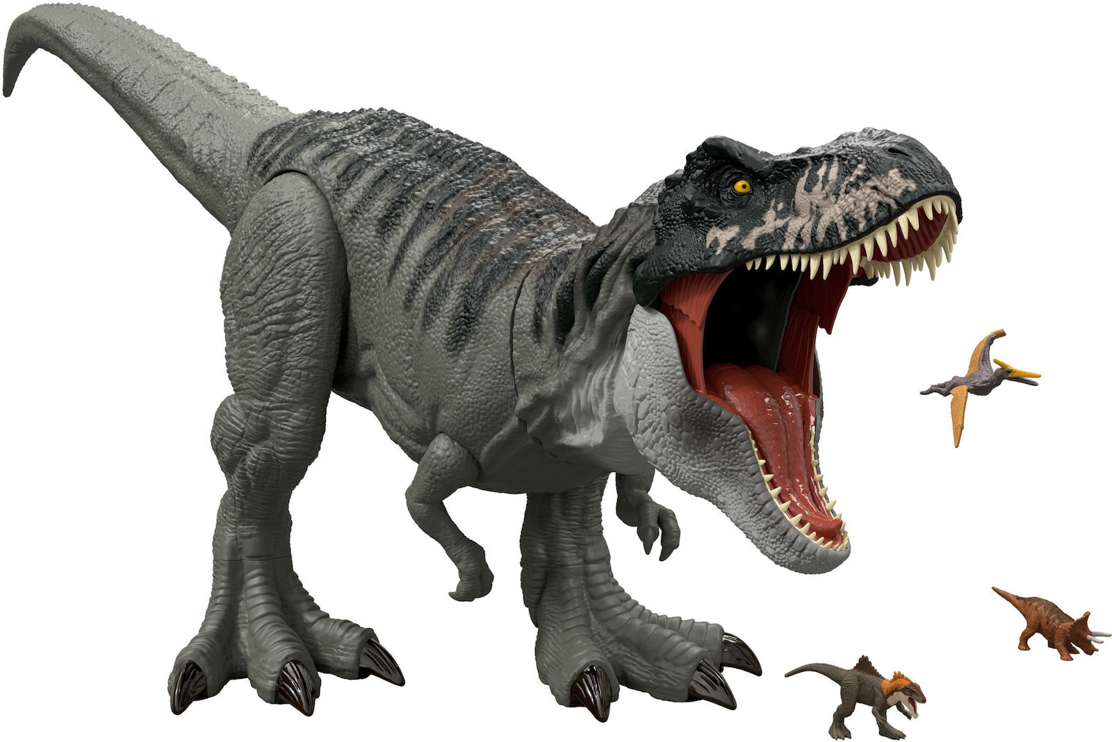 Mattel Jurassic World: Movie Line Rebirth - Σούπερ Colossal T-Rex 99cm (JGB52) - Image 2