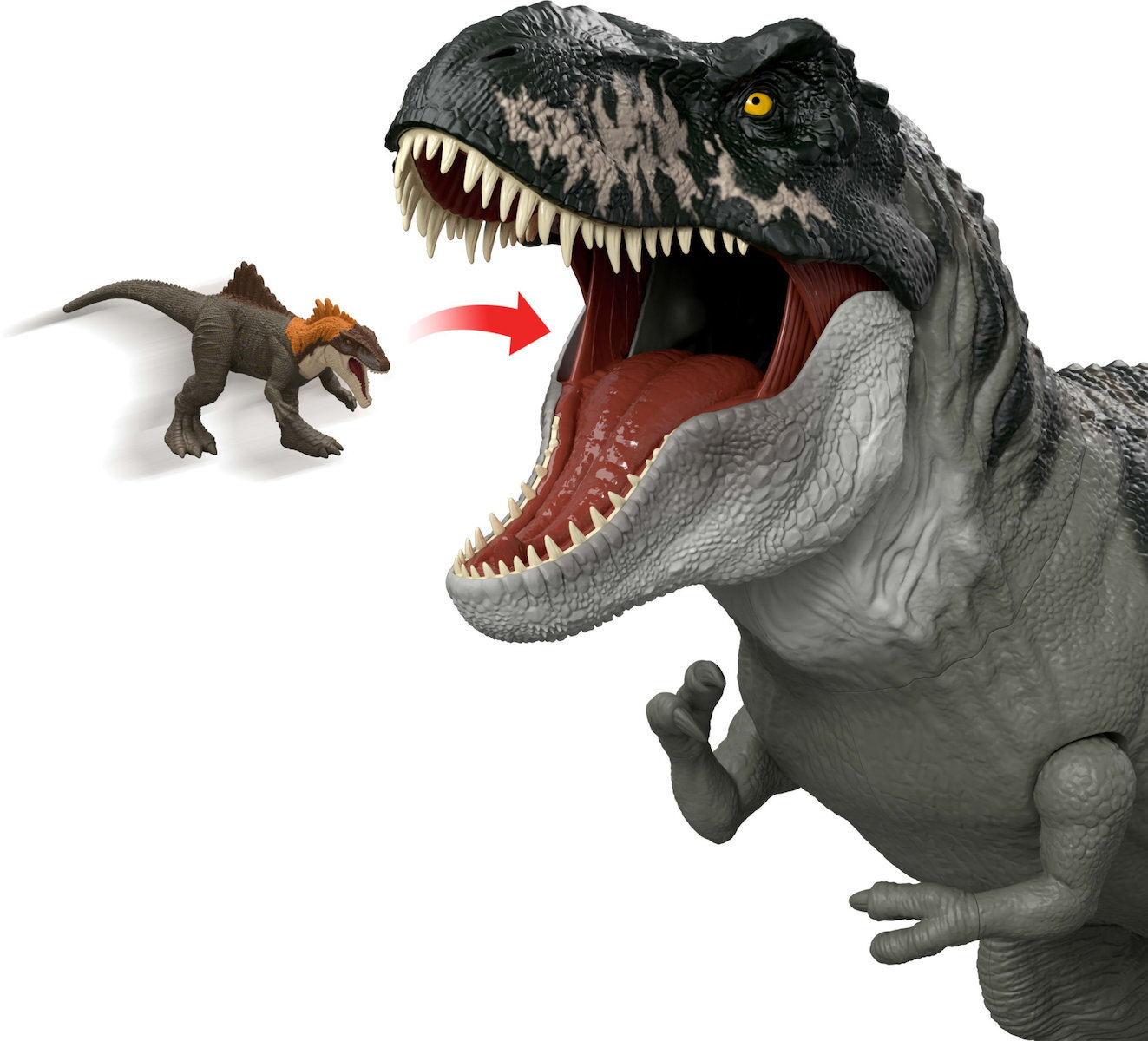 Mattel Jurassic World: Movie Line Rebirth - Σούπερ Colossal T-Rex 99cm (JGB52) - Image 3