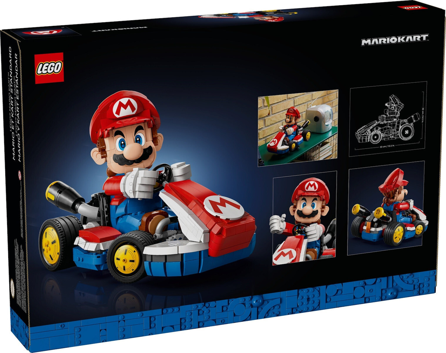 LEGO® Super Mario™: Kart-Mario & Standard Kart για 18+ Ετών 1972τμχ (72037) - Image 3