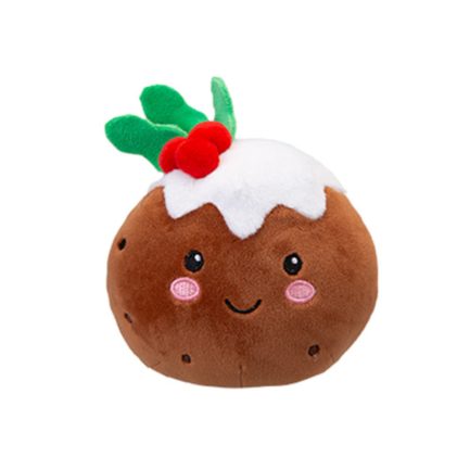 PMS Λούτρινο Χριστουγεννιάτικο Softlings Christmas Foodies (Christmas Pudding) 27cm (PM456174)