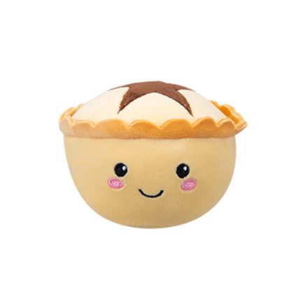 PMS Λούτρινο Χριστουγεννιάτικο Softlings Christmas Foodies (Mince Pie) 27cm (PM456174)