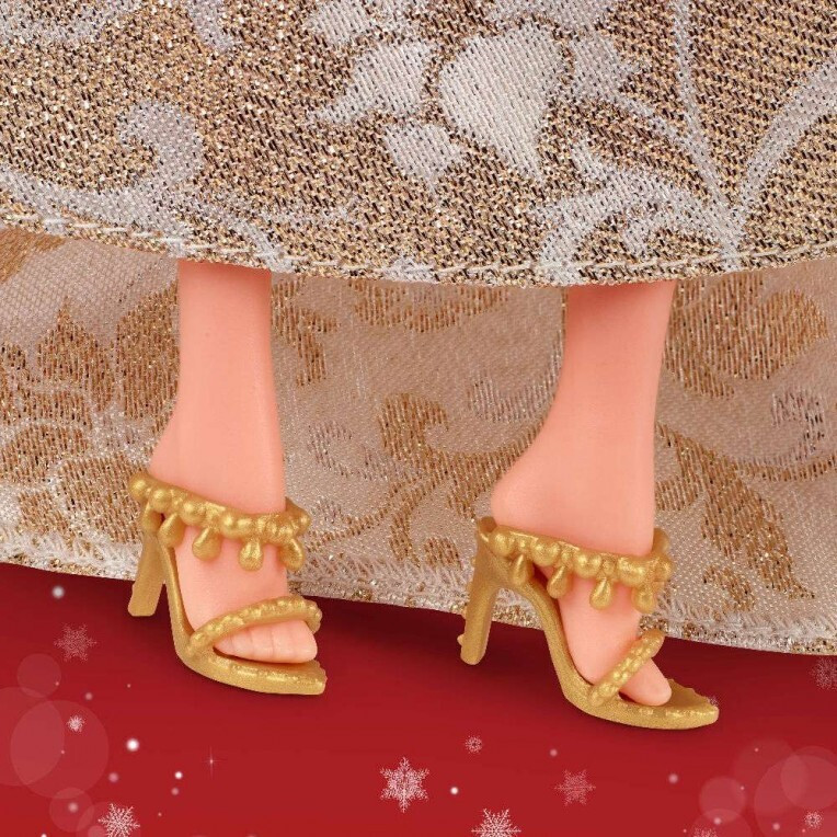 Barbie Holiday 2025 Ξανθιά Συλλεκτική Κούκλα για 6+ Ετών (JBH95) - Image 4