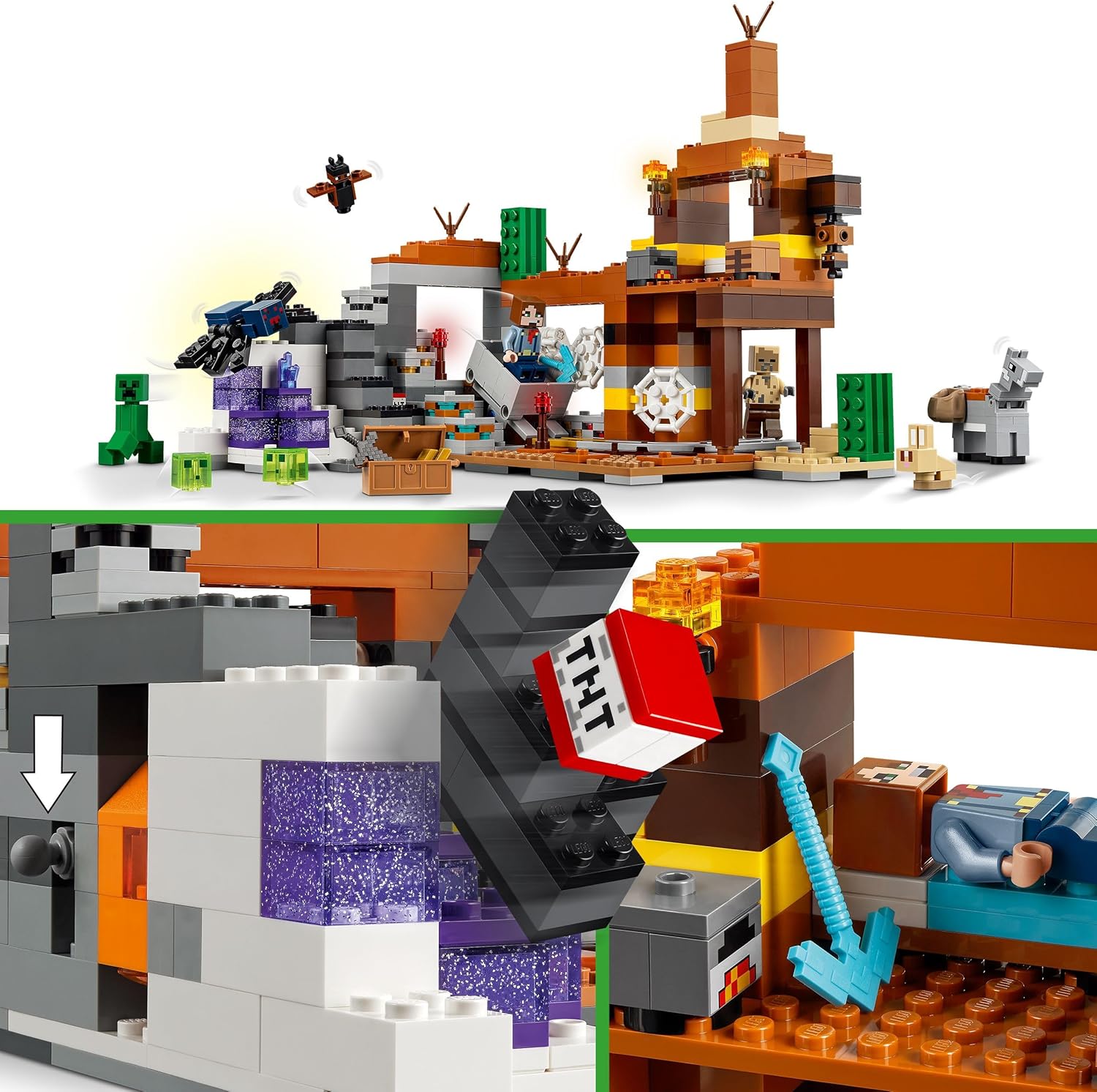 LEGO® Minecraft®: Το Ορυχείο της Ερημιάς (21263) - Image 3