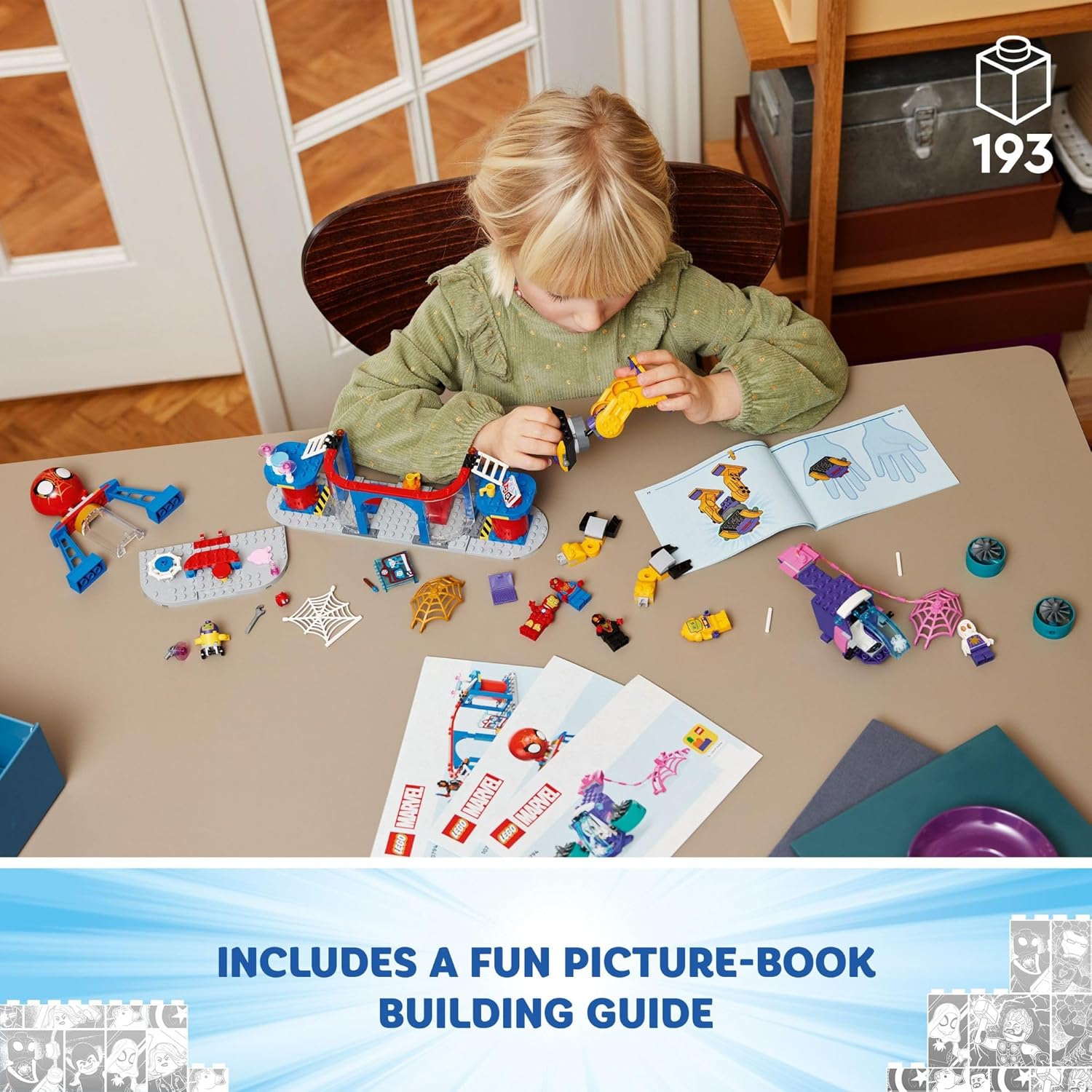 LEGO® Spidey: Αρχηγείο Ύφανσης Ιστών της Ομάδας Σπάιντι (10794) - Image 3