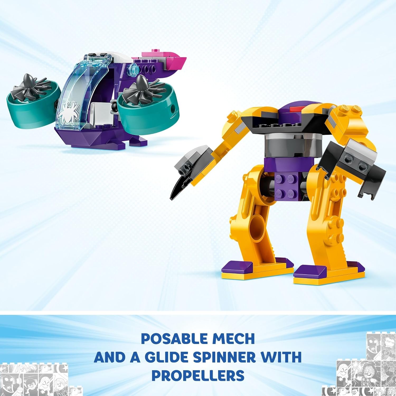 LEGO® Spidey: Αρχηγείο Ύφανσης Ιστών της Ομάδας Σπάιντι (10794) - Image 4