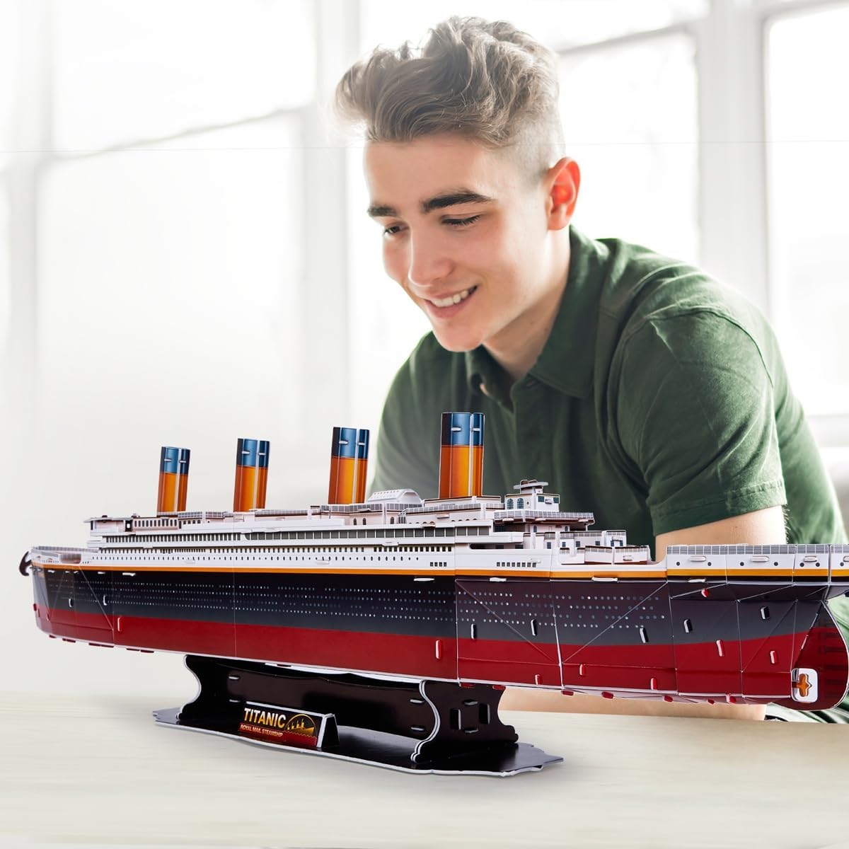 Παζλ 3D Cubic Fun Puzzle Titanic Puzzle 3D 113pcs (T4011h) - Image 5