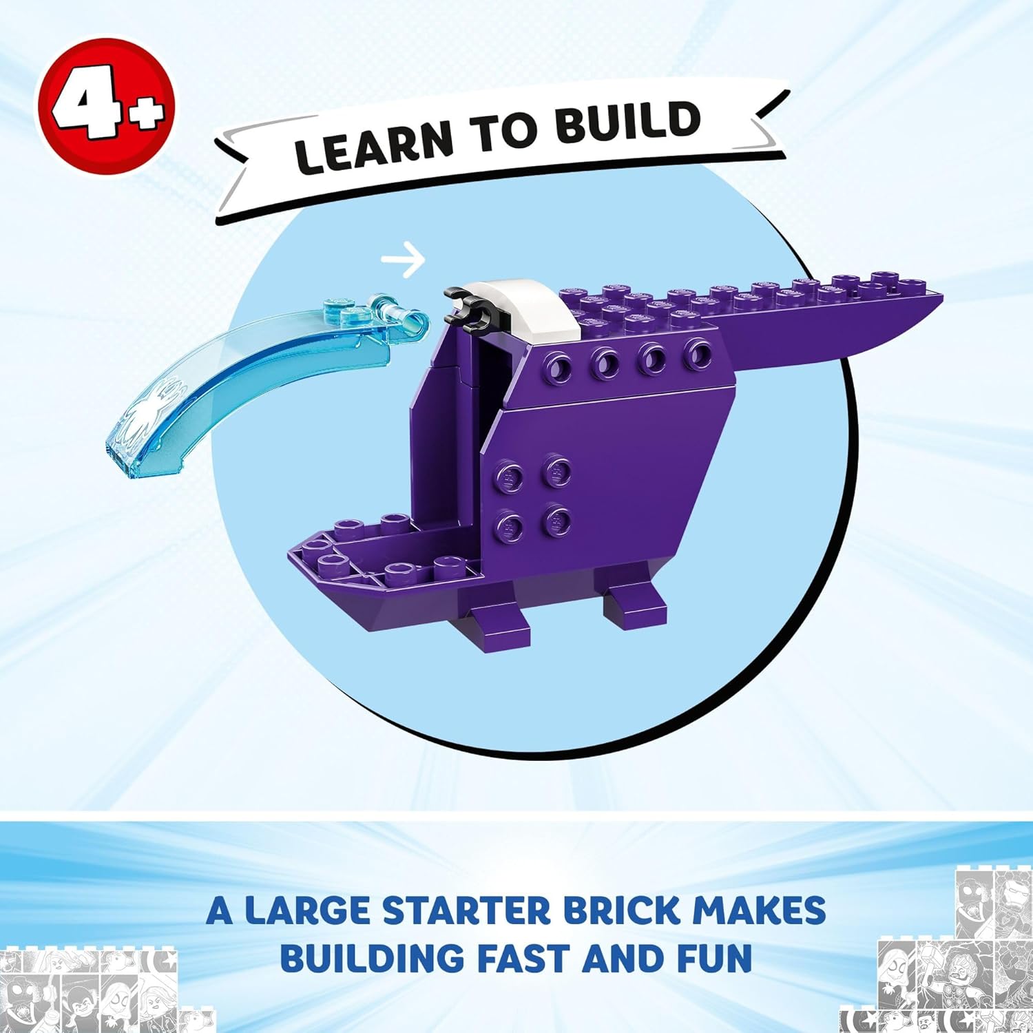 LEGO® Spidey: Αρχηγείο Ύφανσης Ιστών της Ομάδας Σπάιντι (10794) - Image 5