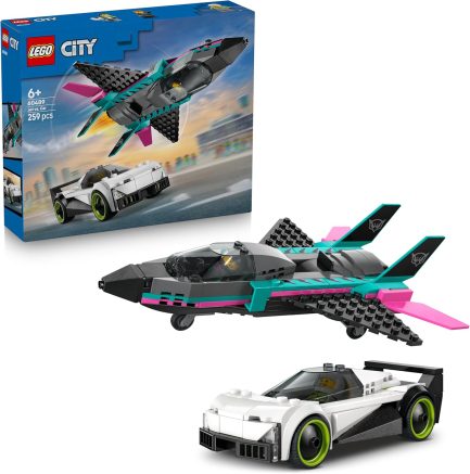 LEGO® City Jet vs. Car (60489)