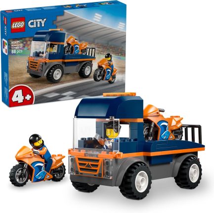 LEGO® City Motorcycle Transporter (60491)