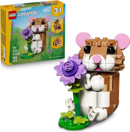 LEGO® Creator Cute Hamster with a Flower (31376)